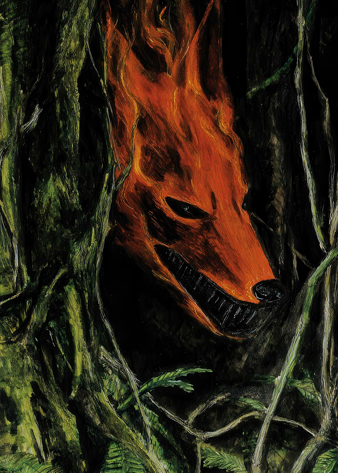Fiery Fox in the Forest