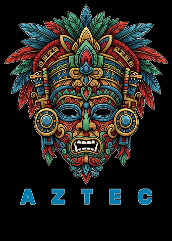 Aztec Mask Illustration