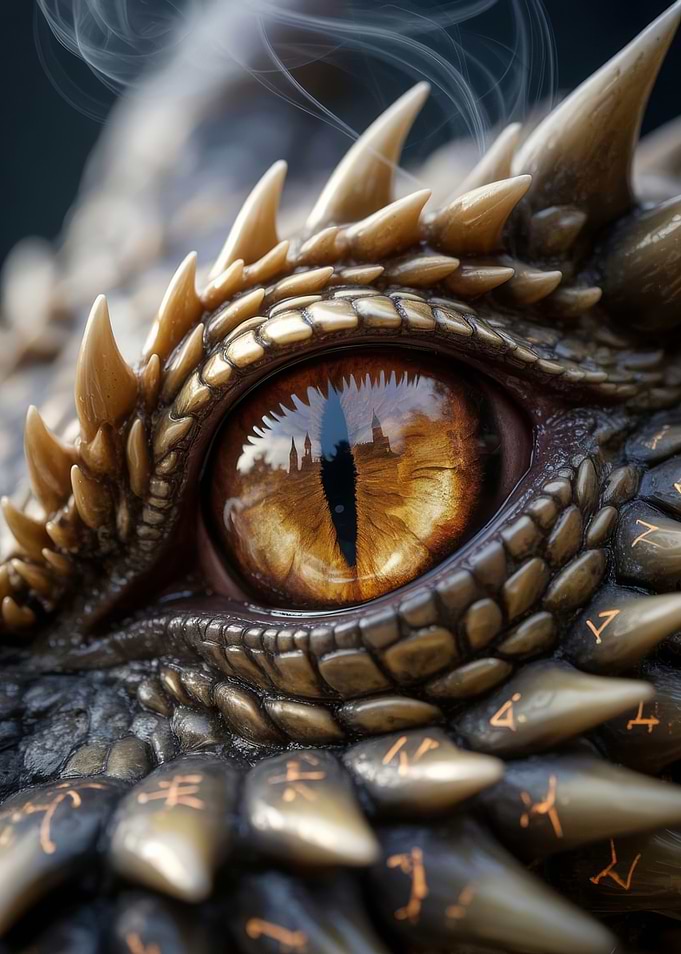 Dragon Eye Close-Up