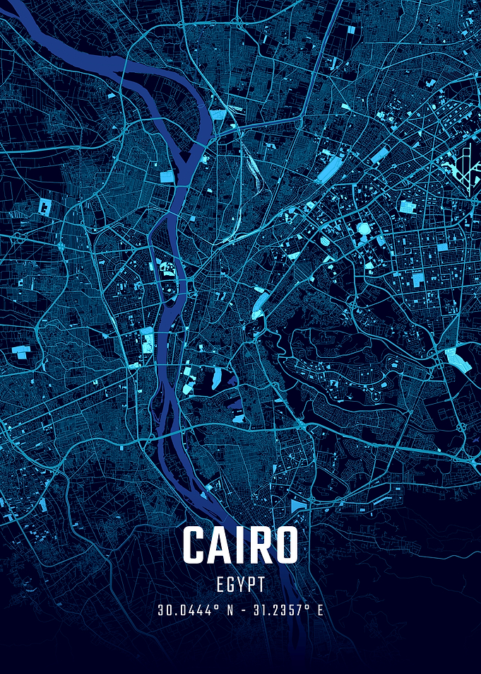 Cairo Midnight City Map