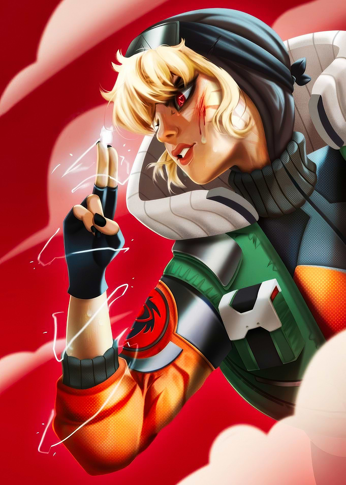 Apex Legends Valkyrie Digital Art