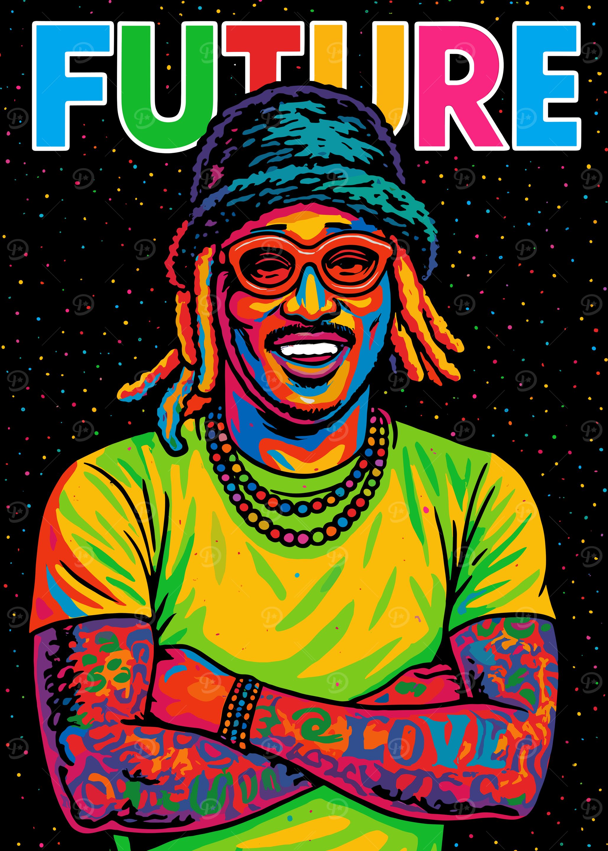 Future Portrait Pop Art