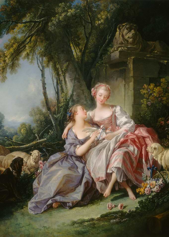 The Love Letter (1750) by François Boucher