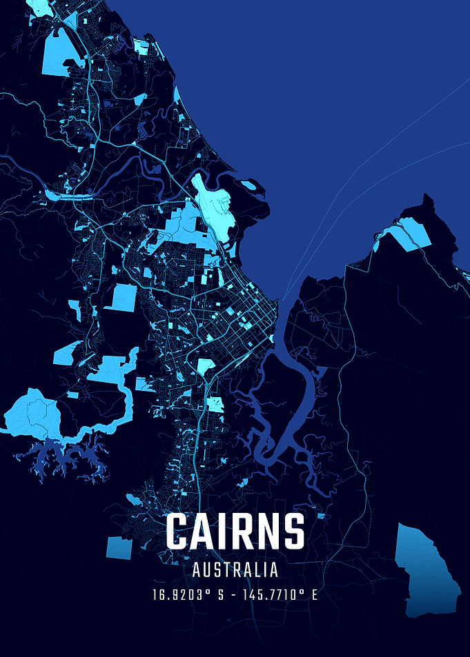 Cairns Midnight City Map
