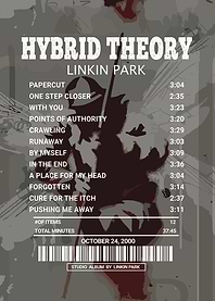 Linkin Park Hybrid Theory Album Art