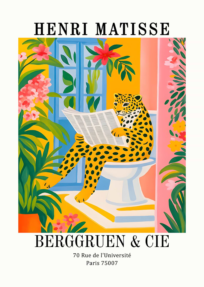 Henri Matisse Berggruen & Cie Poster