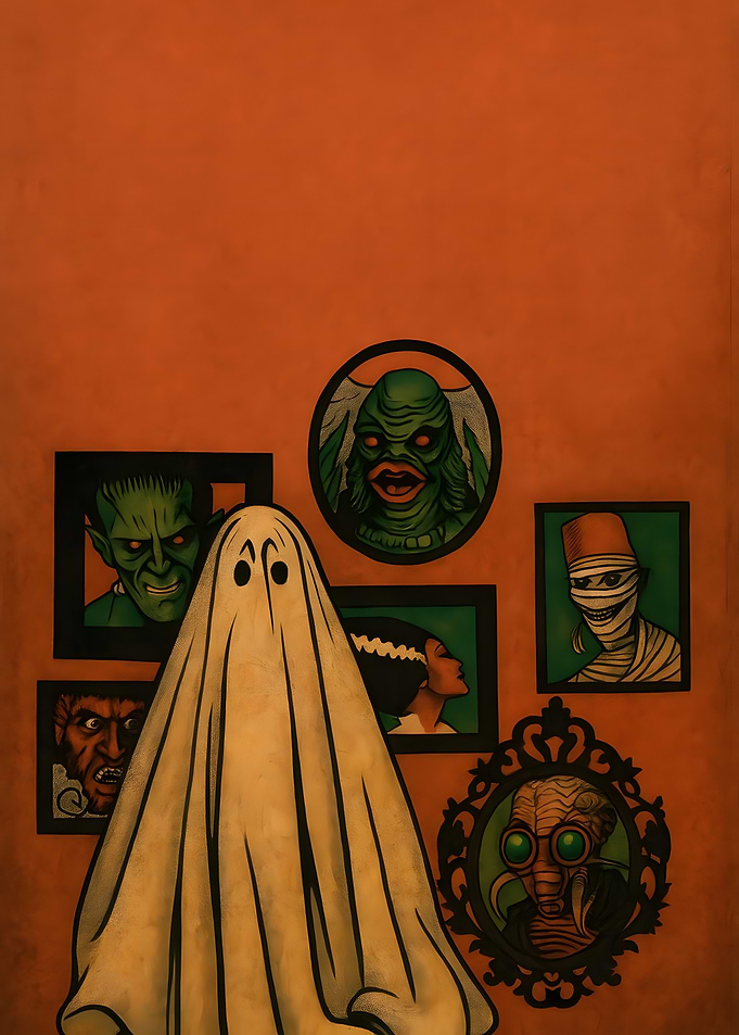 Classic Monsters and Ghost Portrait Gallery