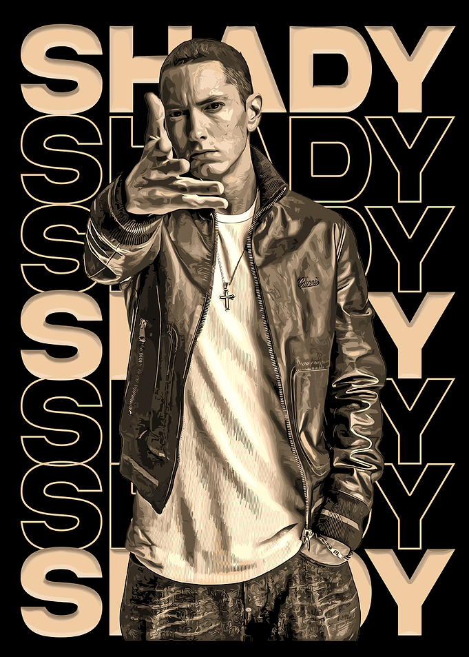 Eminem Shady Portrait