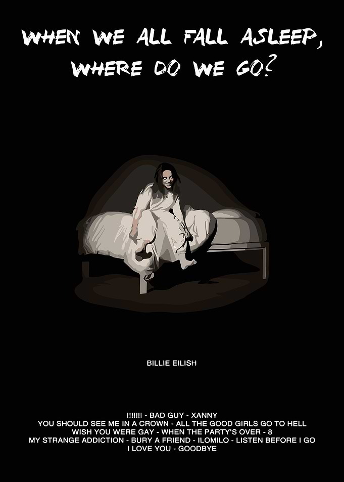 Billie Eilish Album Cover Art