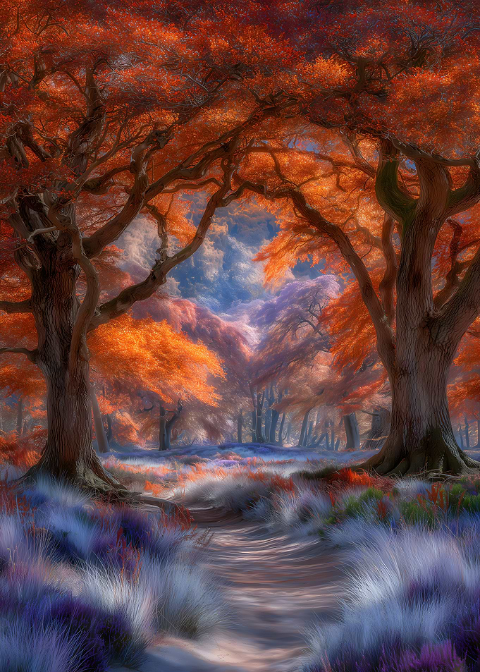 Autumn Forest Path