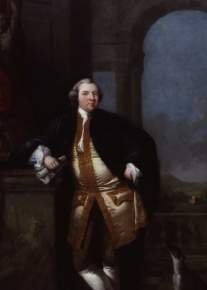 Portrait of a Gentleman with Dog