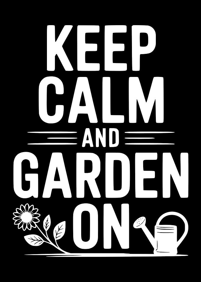Keep Calm and Garden On