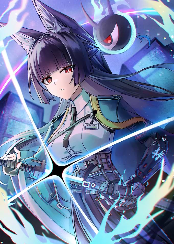 Girl with Sword
