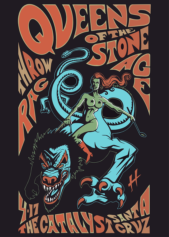 Queens of the Stone Age Poster