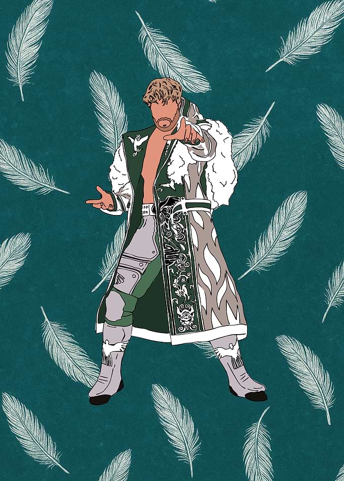 Ospreay Wrestling Poster