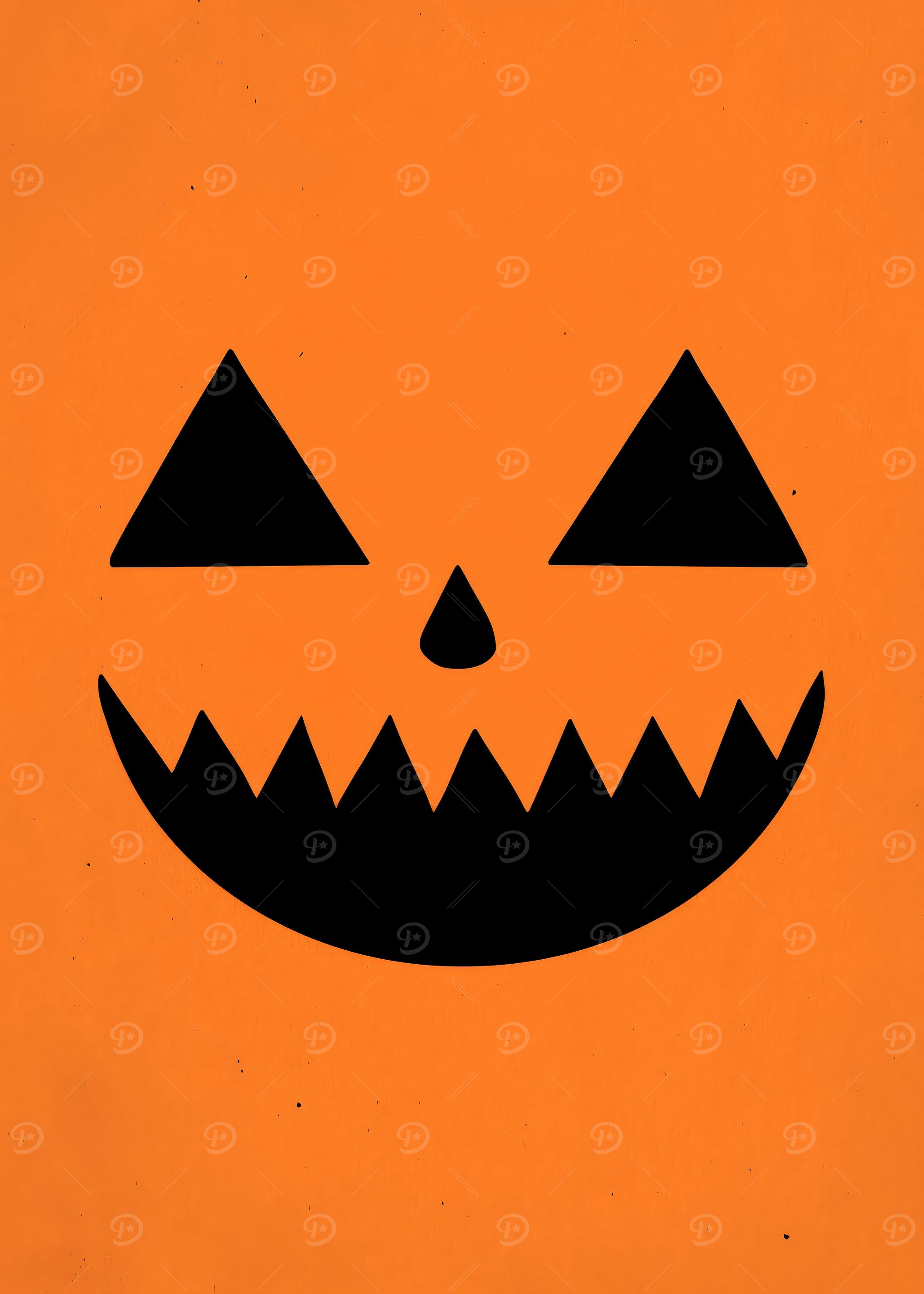 Jack-o'-lantern Face