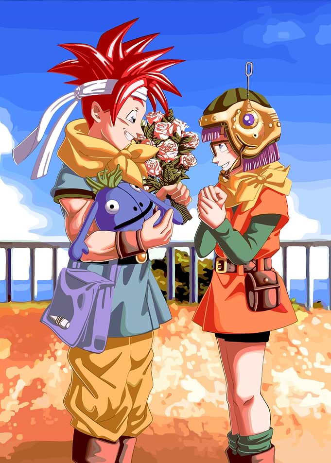 Chrono Trigger: Crono and Marle