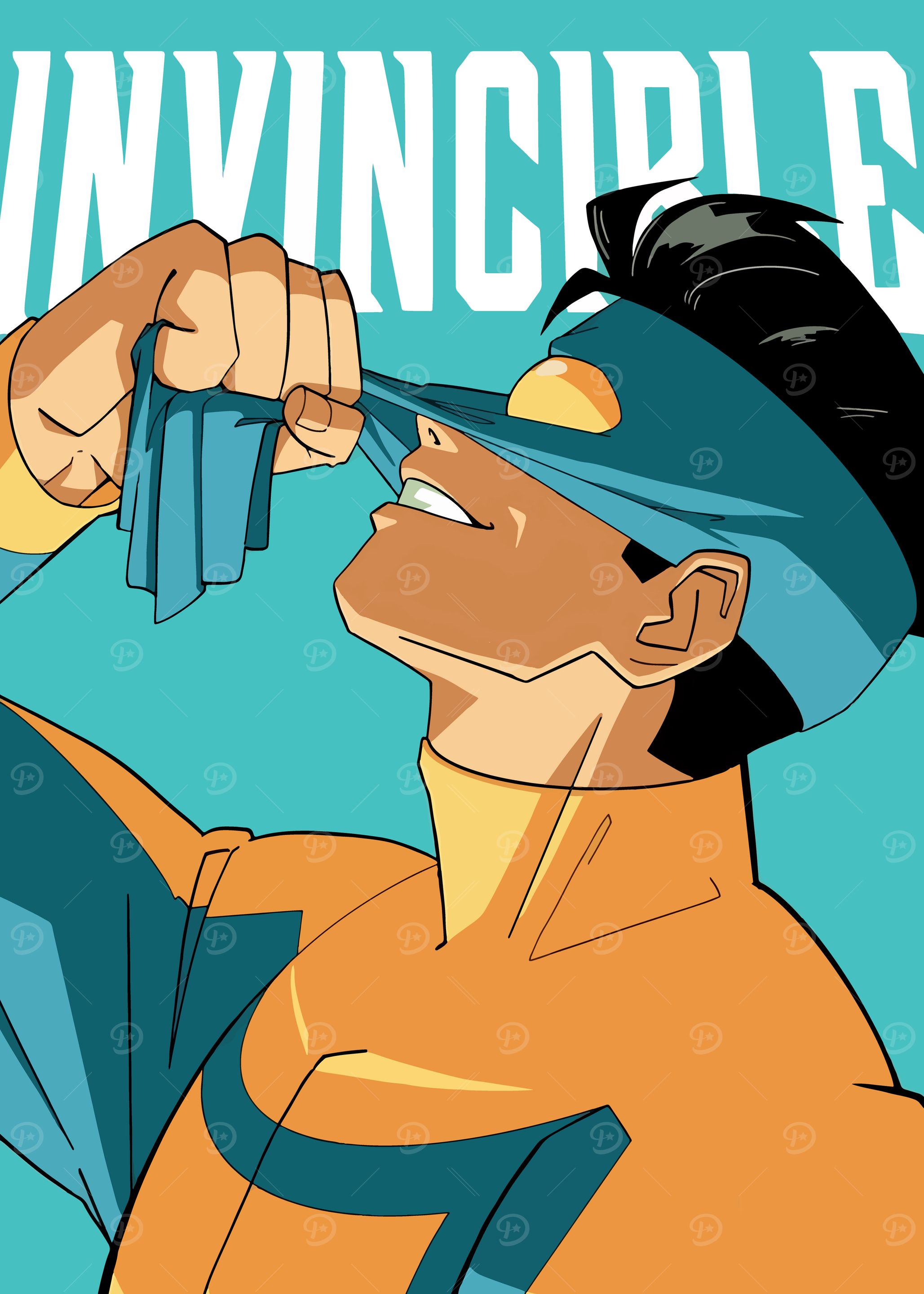 Invincible Comic Book Cover Art