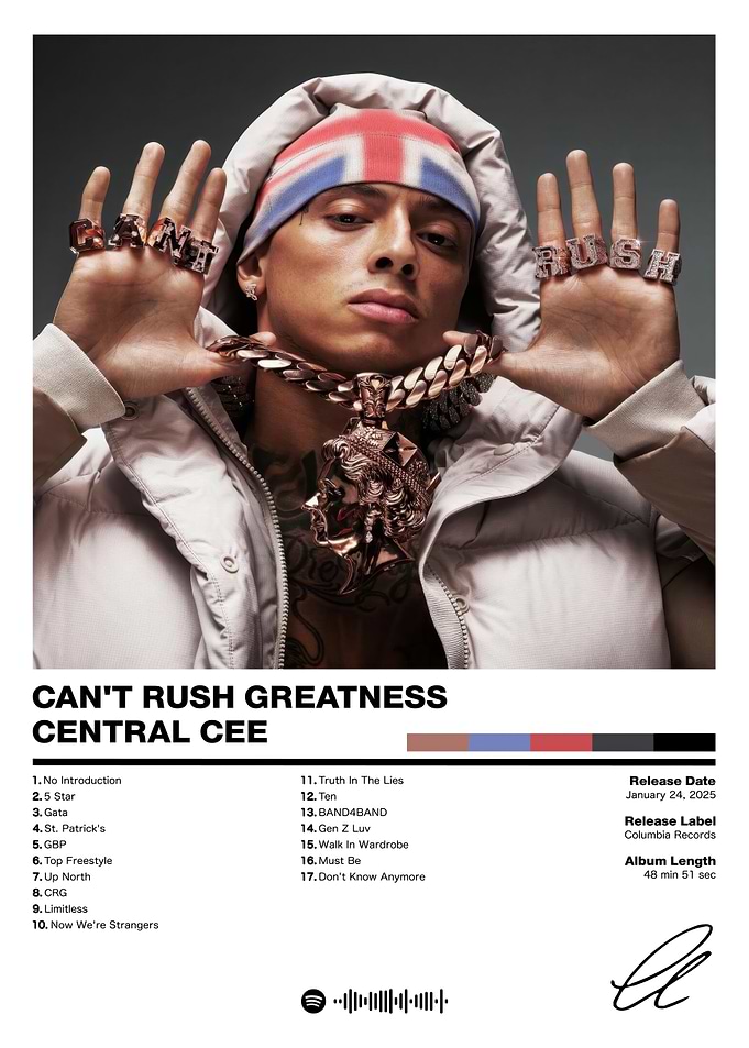 Central Cee - CAN'T RUSH GREATNESS