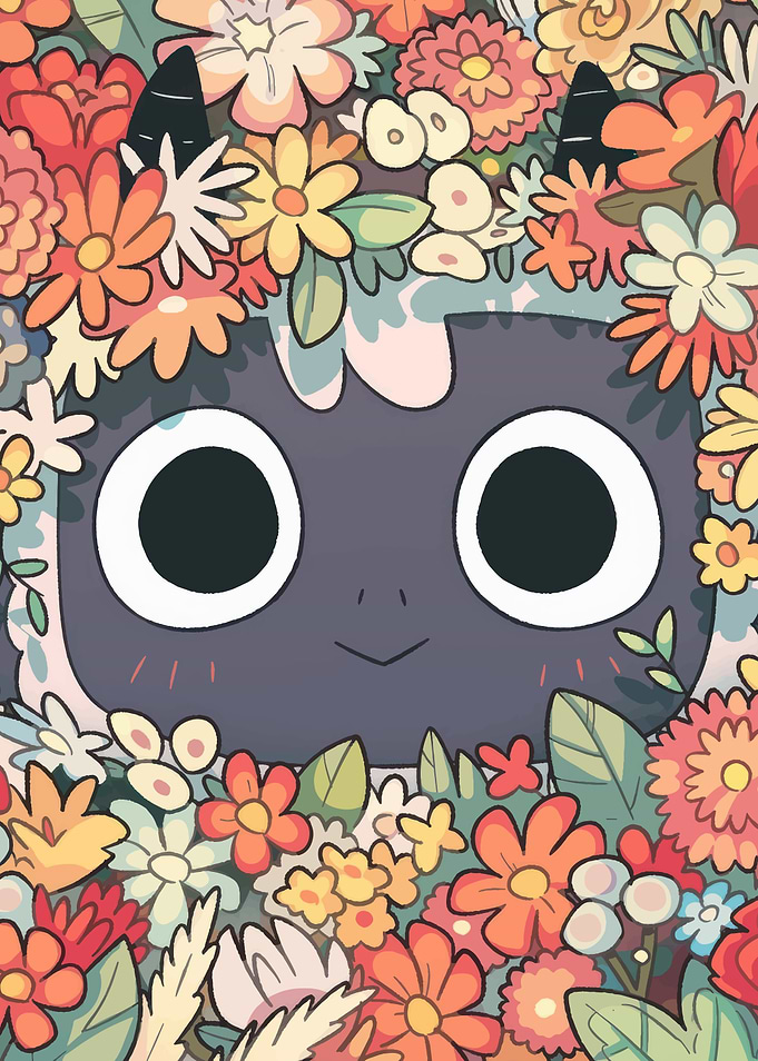 Cult of the Lamb Floral Portrait
