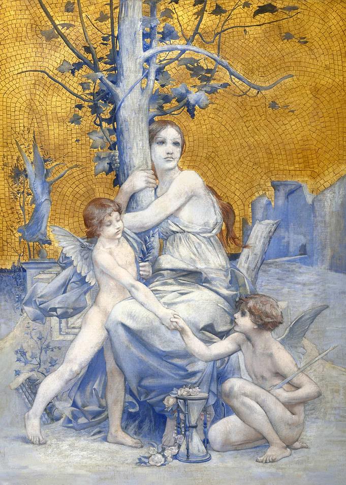 Luc-Olivier Merson – Allegory of Time (1896) | Symbolist Masterpiece in High Resolution