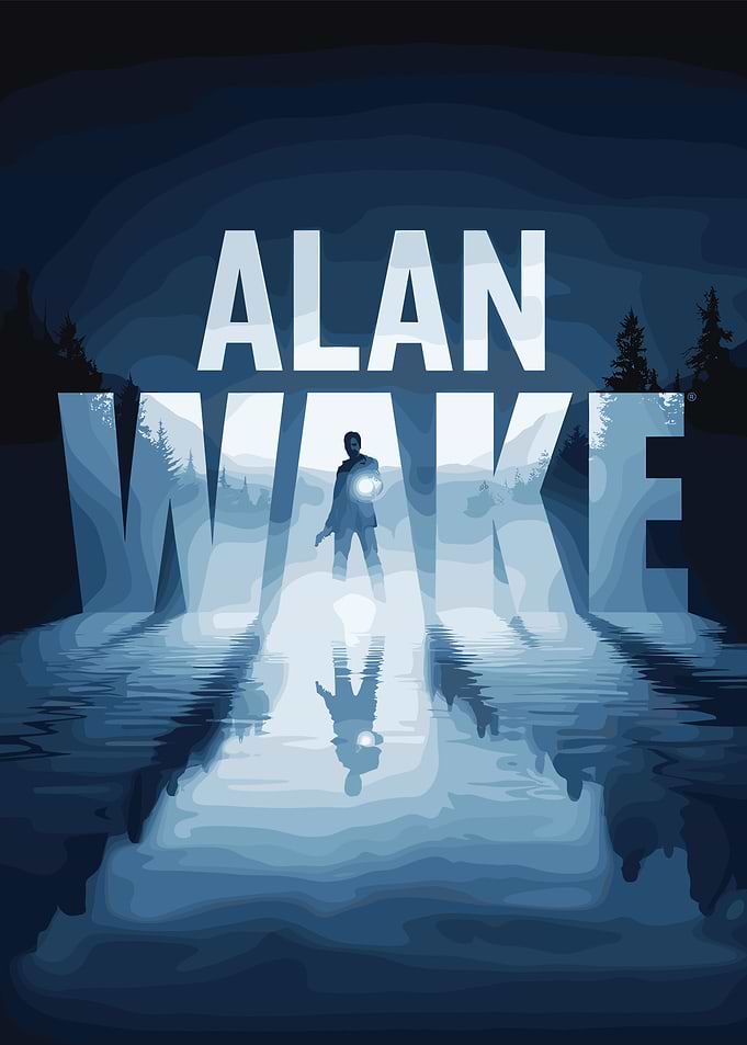 Alan Wake Game Poster