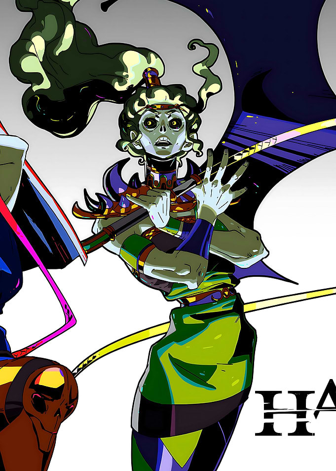 Hades Game Character Illustration