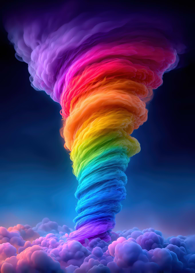 Rainbow Tornado