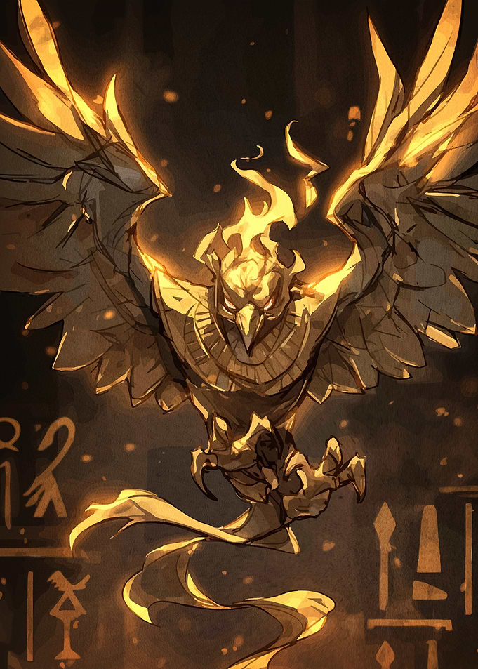 Golden Phoenix Animal