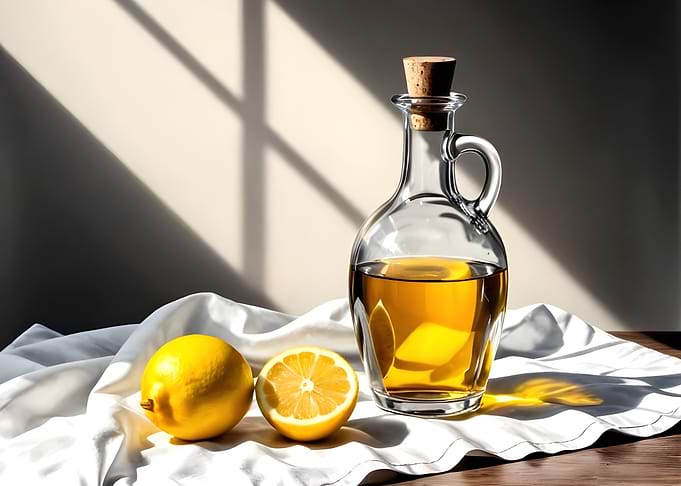 Lemon Oil Still Life