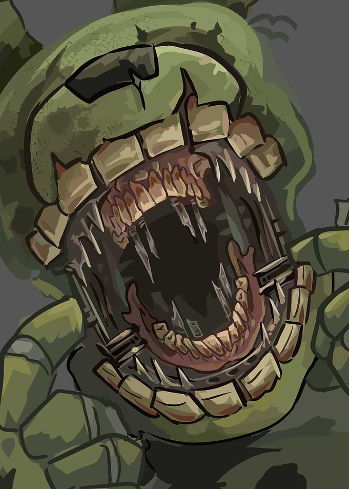 Springtrap's Open Maw