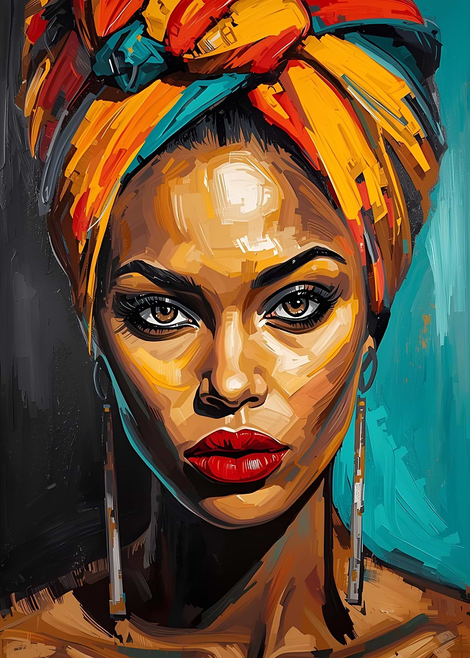 Portrait of a Woman with Turban
