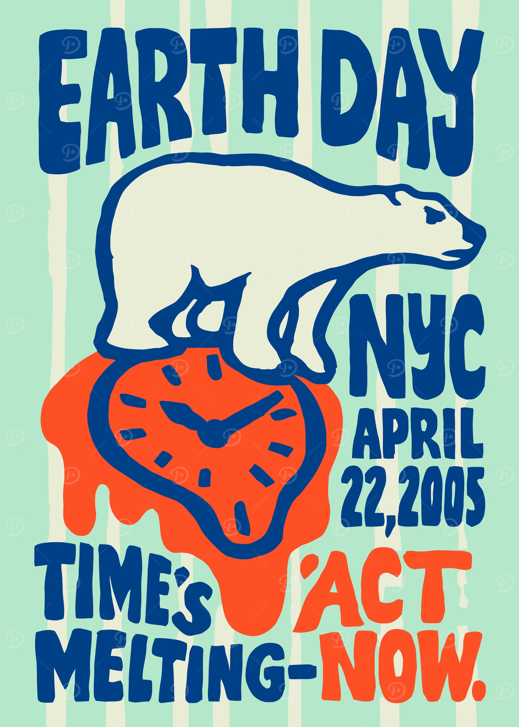 Earth Day NYC 2005 Poster