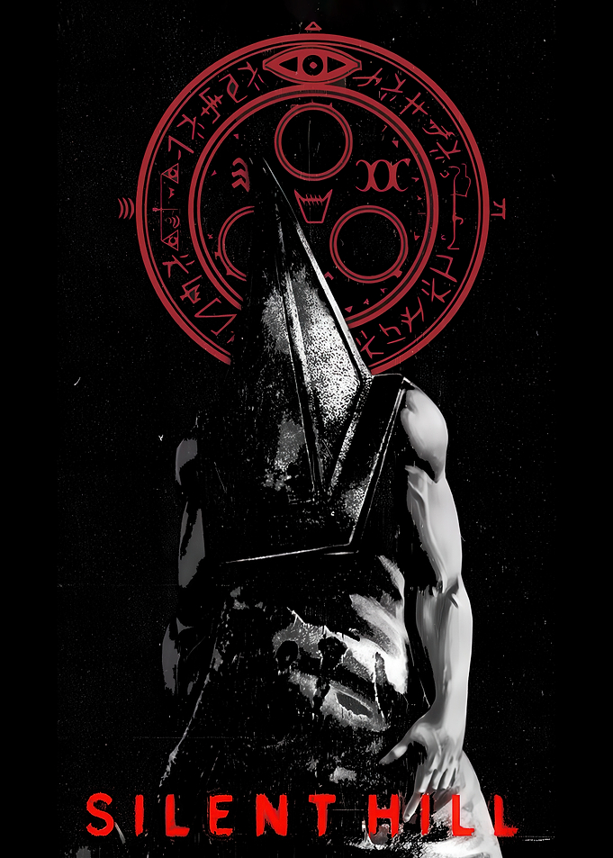 Silent Hill Pyramid Head Illustration