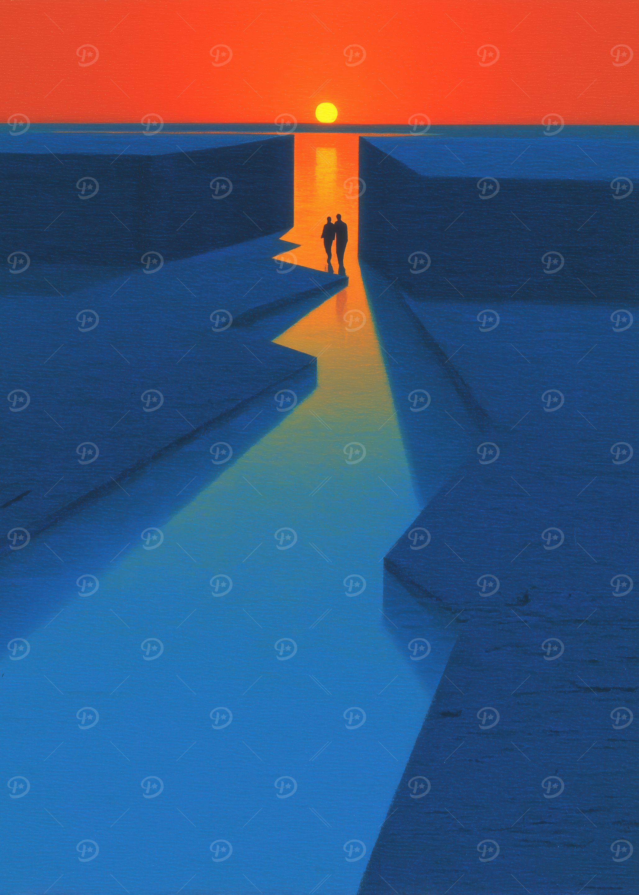 Sunset Walkway