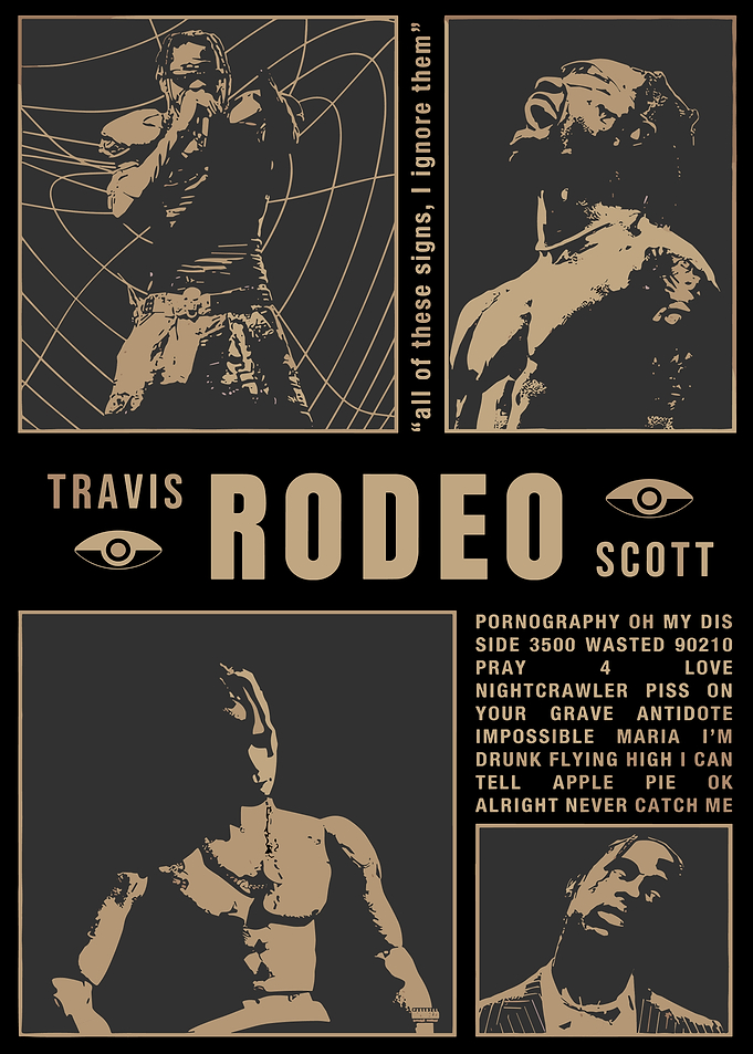 Travis Scott Rodeo Album Art