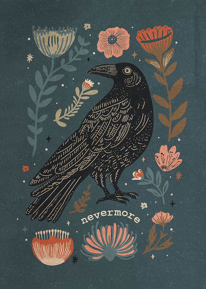 Edgar Allan Poe's The Raven Nevermore