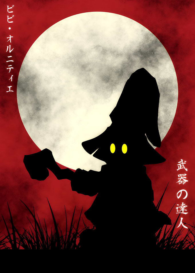 Vivi Ornitier Silhouette with Moon