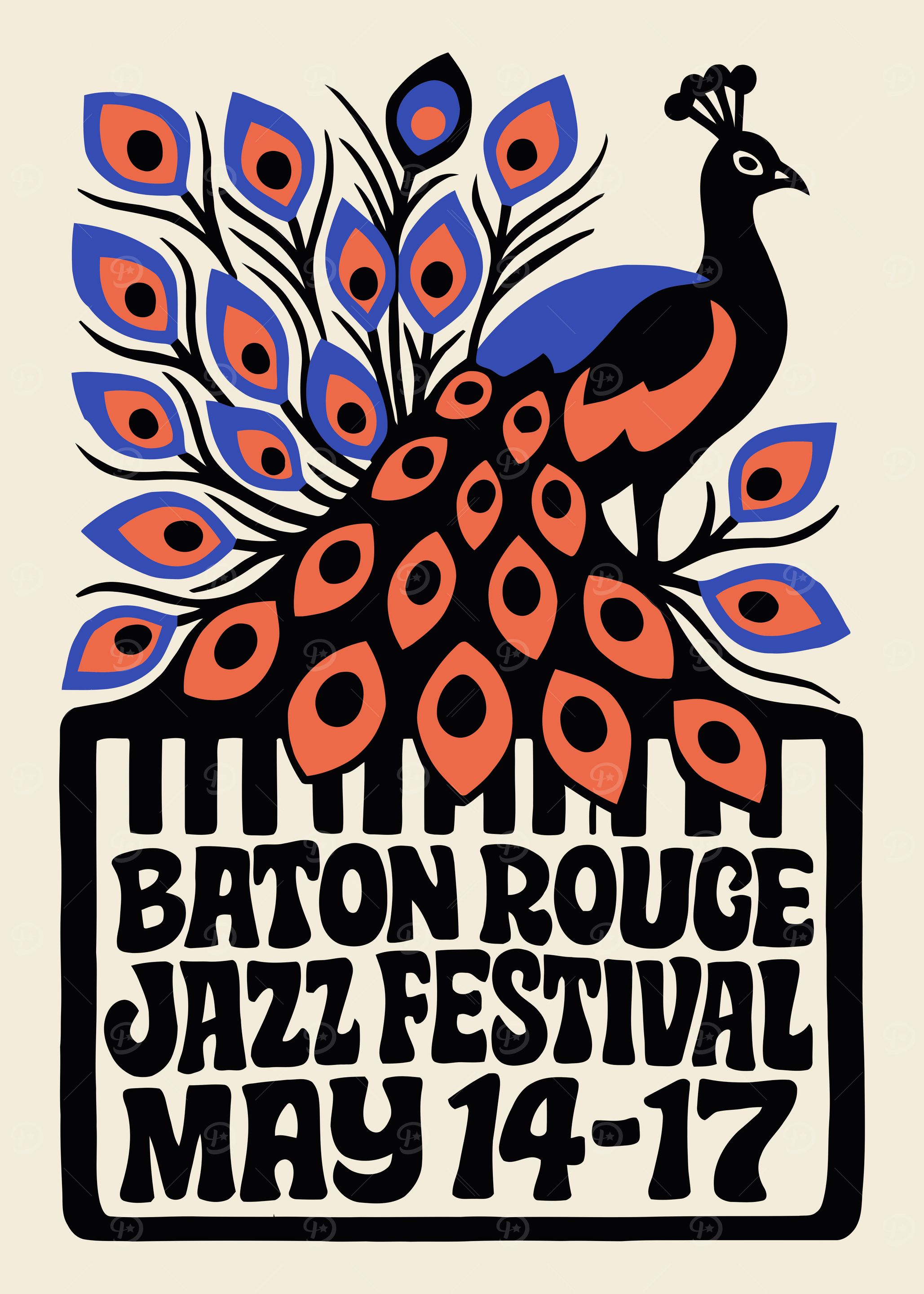 Baton Rouge Jazz Festival Poster