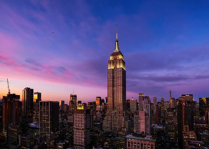 Empire State Building at Dusk