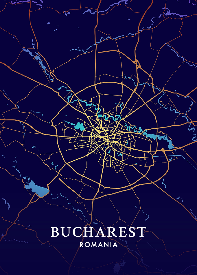 Bucharest City Map