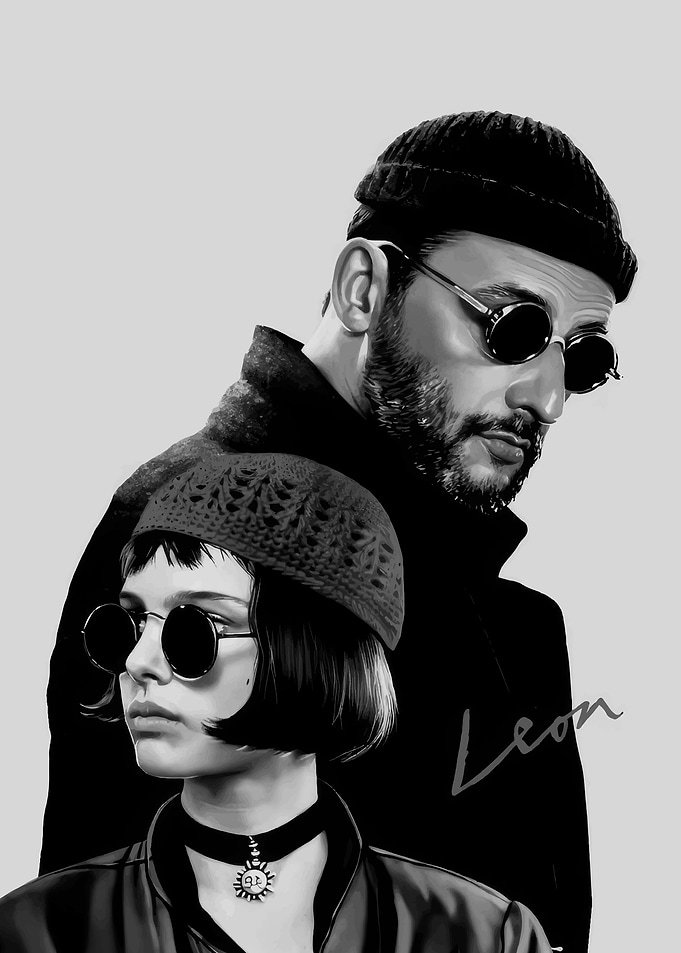 Léon: The Professional - Black and White