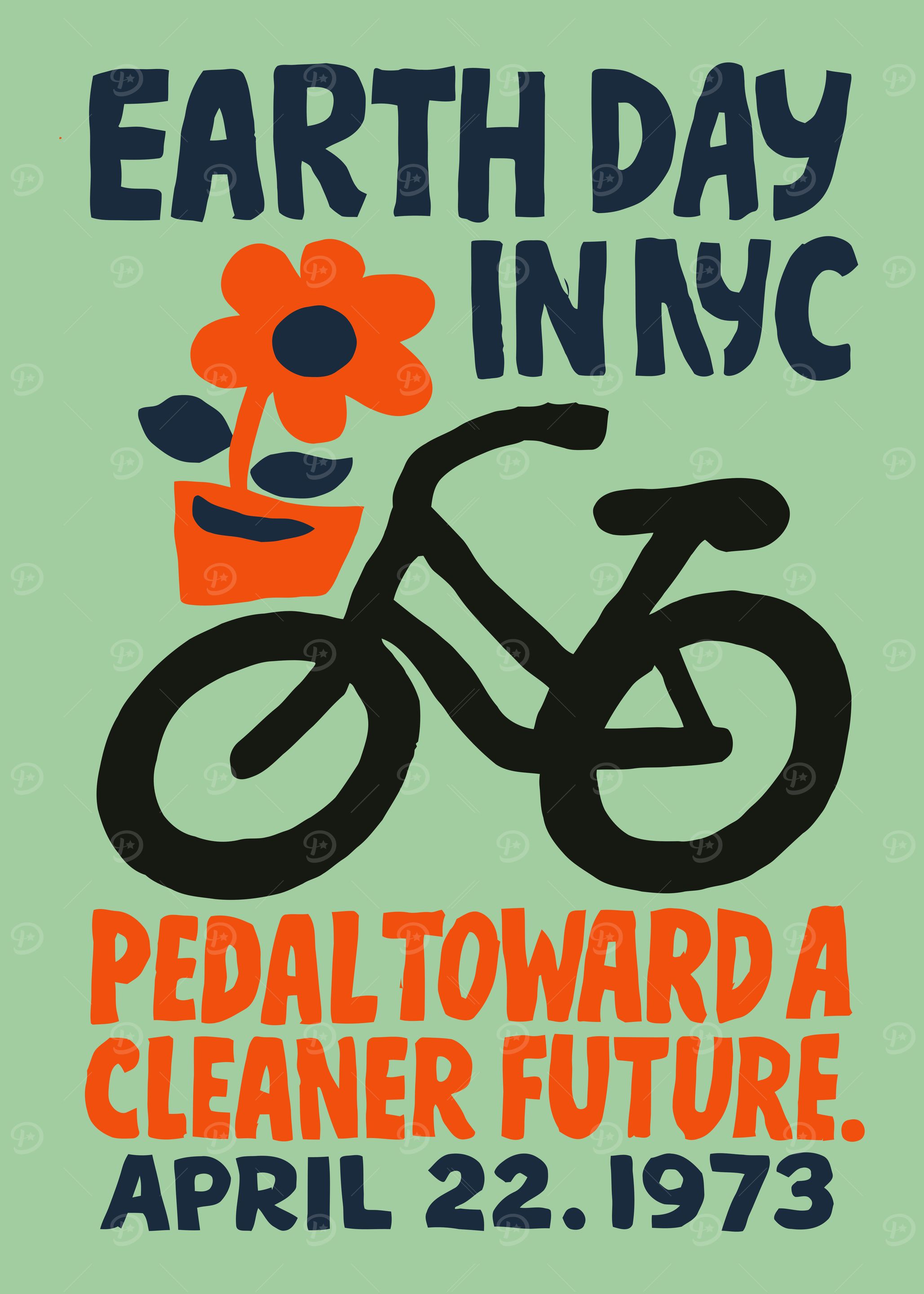 Earth Day in NYC Poster