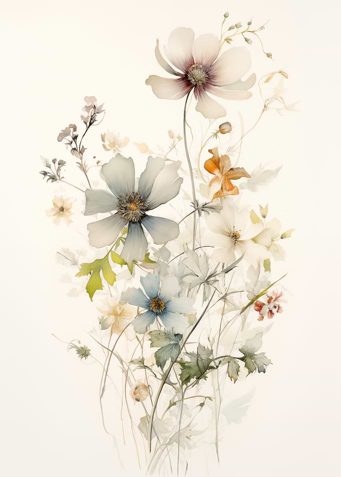 Soft Floral Arrangement