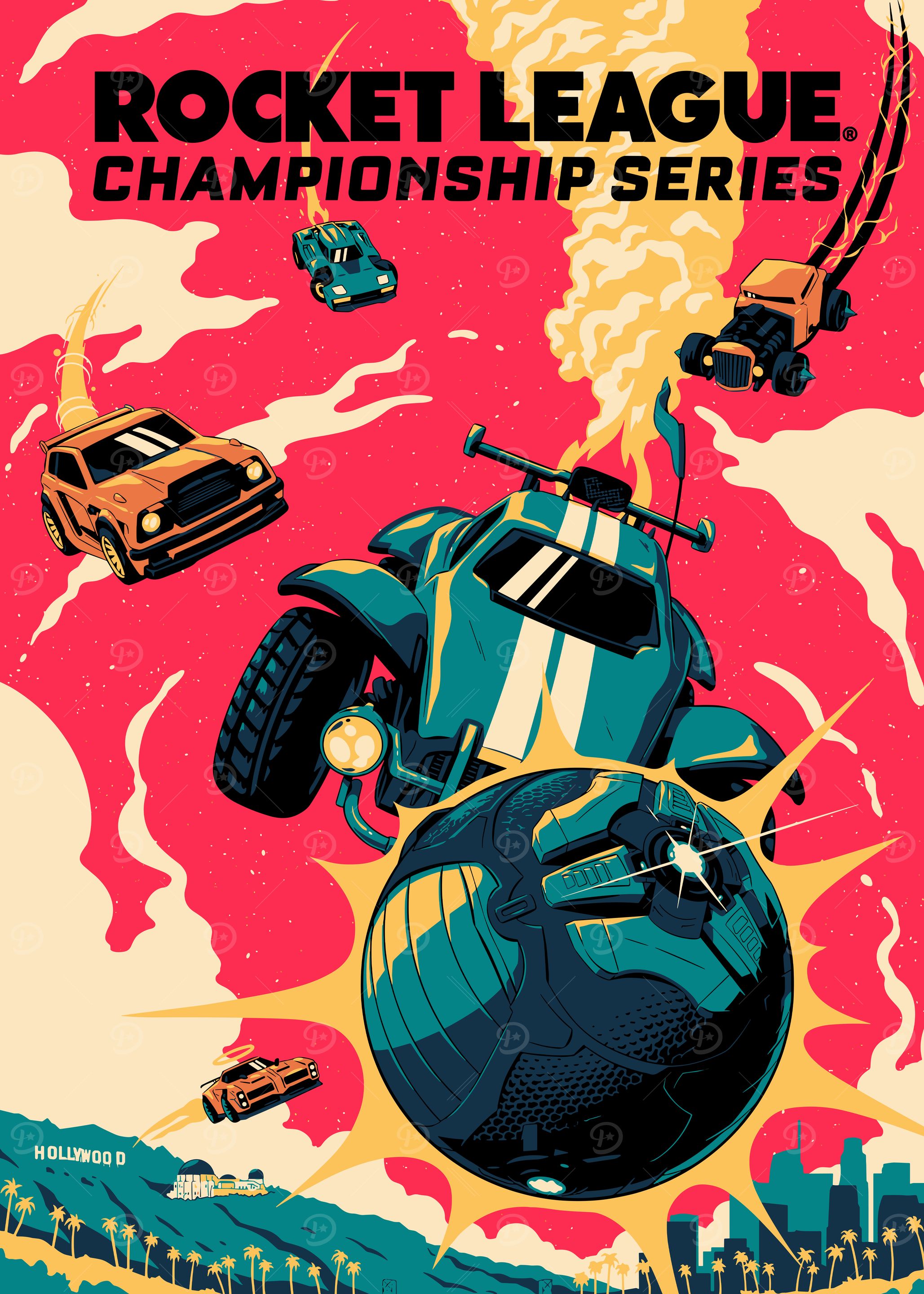 Rocket League Championship Series Poster