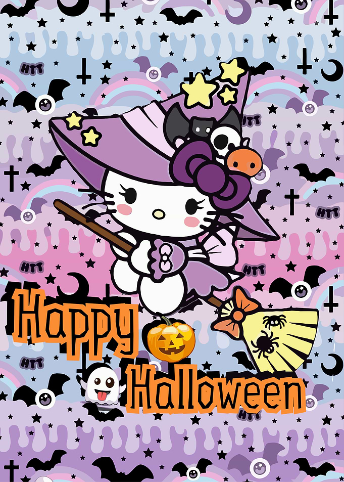 Hello Kitty Halloween Witch