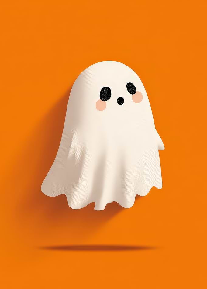 Kawaii Halloween Ghost
