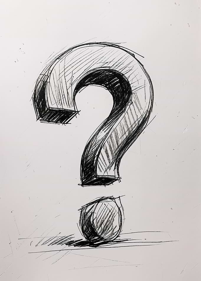 Question Mark Sketch