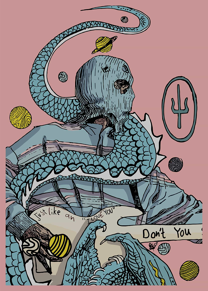 Twenty One Pilots Dragon Art