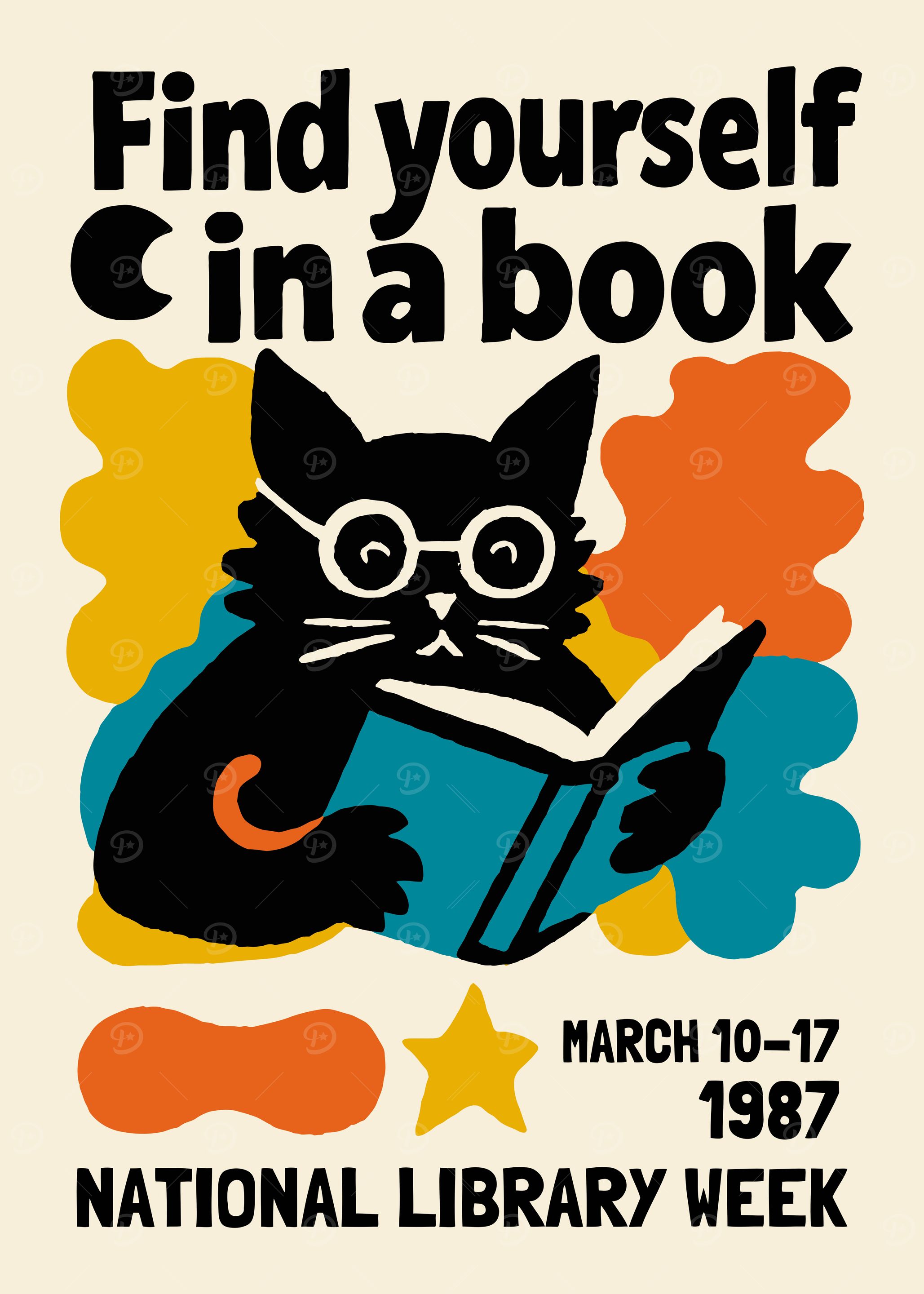 Find Yourself in a Book Poster